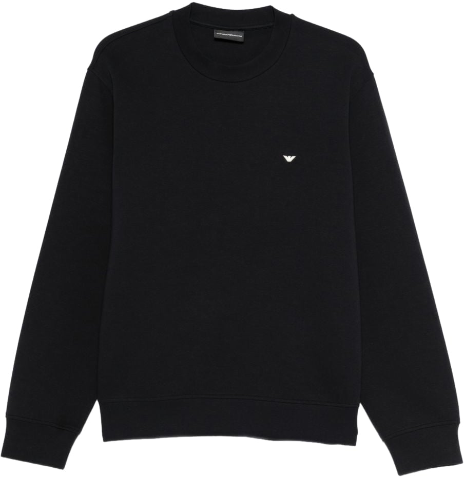 Emporio Armani Sweaters Blue Blauw