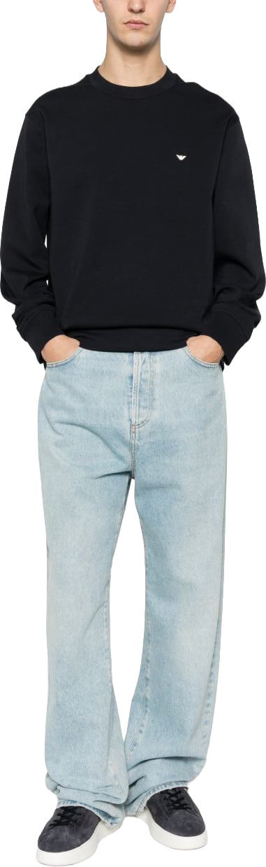 Emporio Armani Sweaters Navy Navy