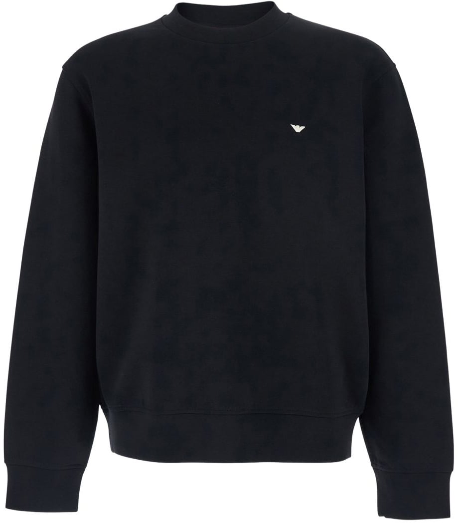 Emporio Armani Sweaters Black Zwart