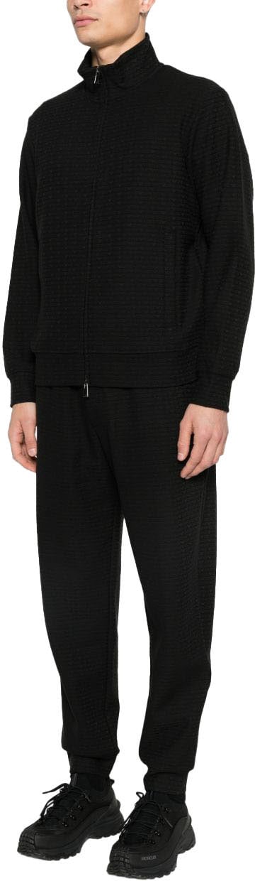 Emporio Armani Sweaters Black Zwart