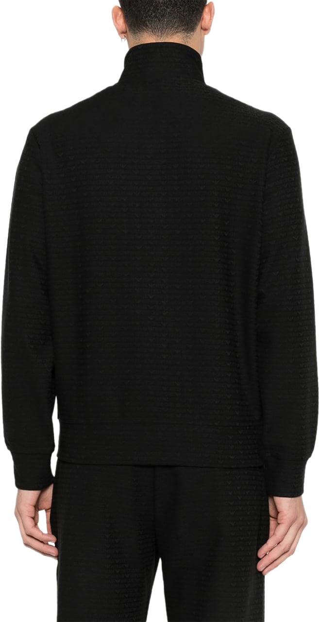 Emporio Armani Sweaters Black Zwart