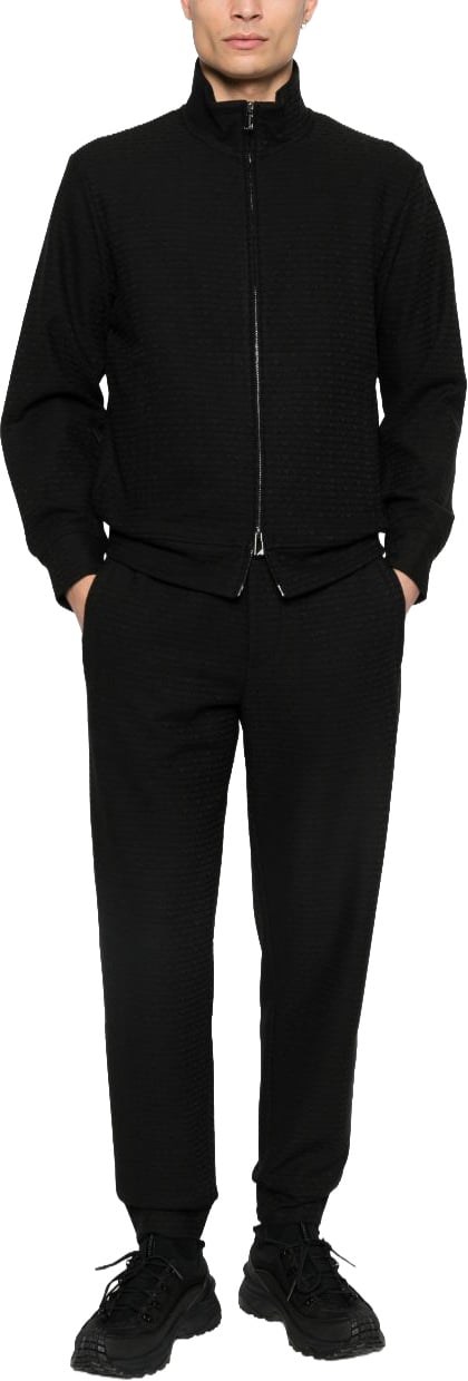 Emporio Armani Sweaters Black Zwart