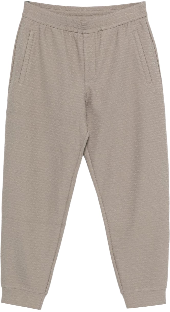 Emporio Armani Trousers Dove Grey Grijs