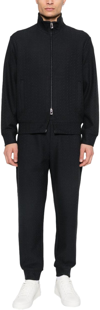 Emporio Armani Trousers Blue Blauw