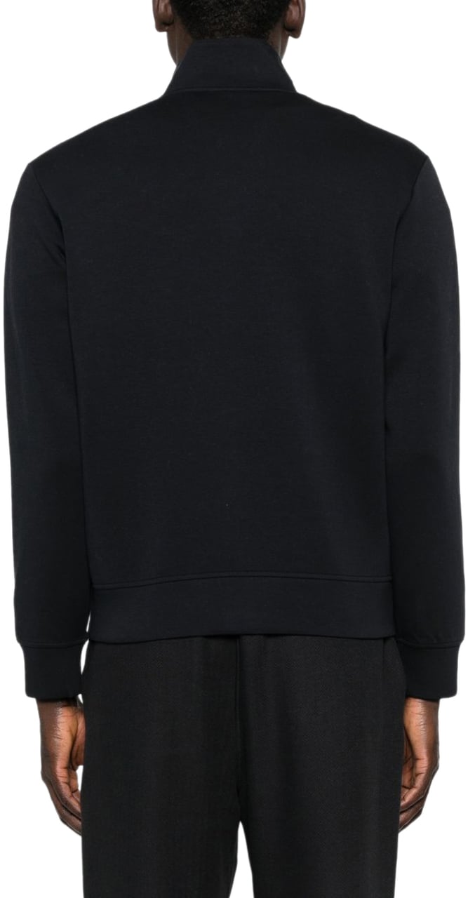 Emporio Armani Sweaters Blue Blauw