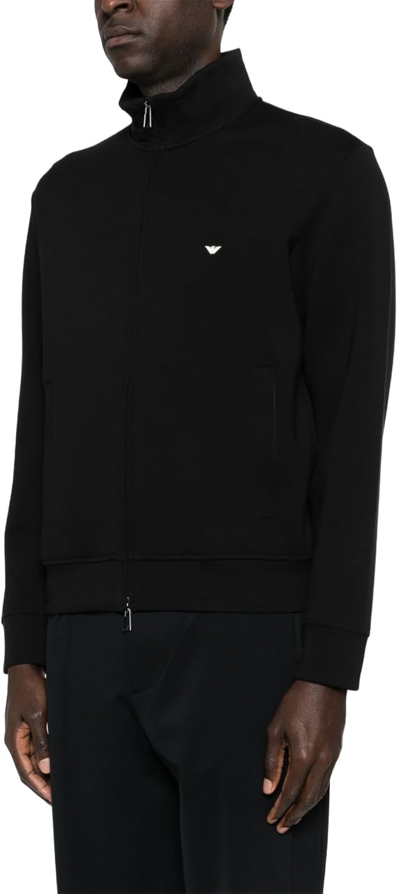 Emporio Armani Sweaters Black Zwart