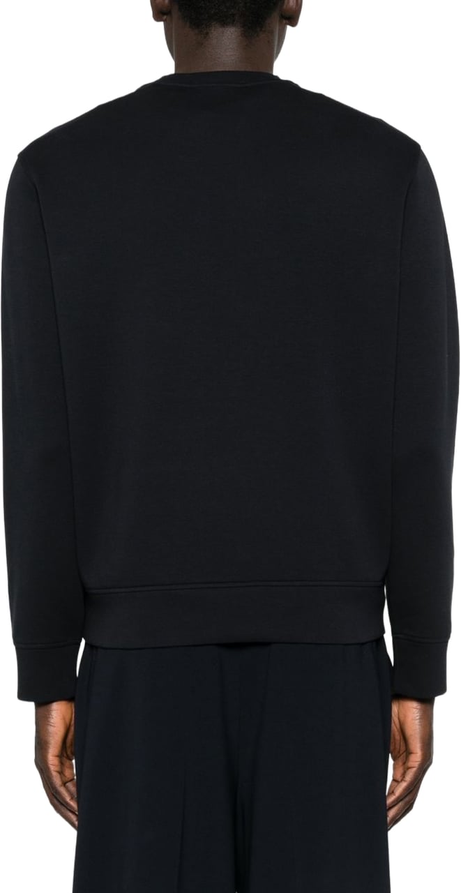 Emporio Armani Sweaters Blue Blauw