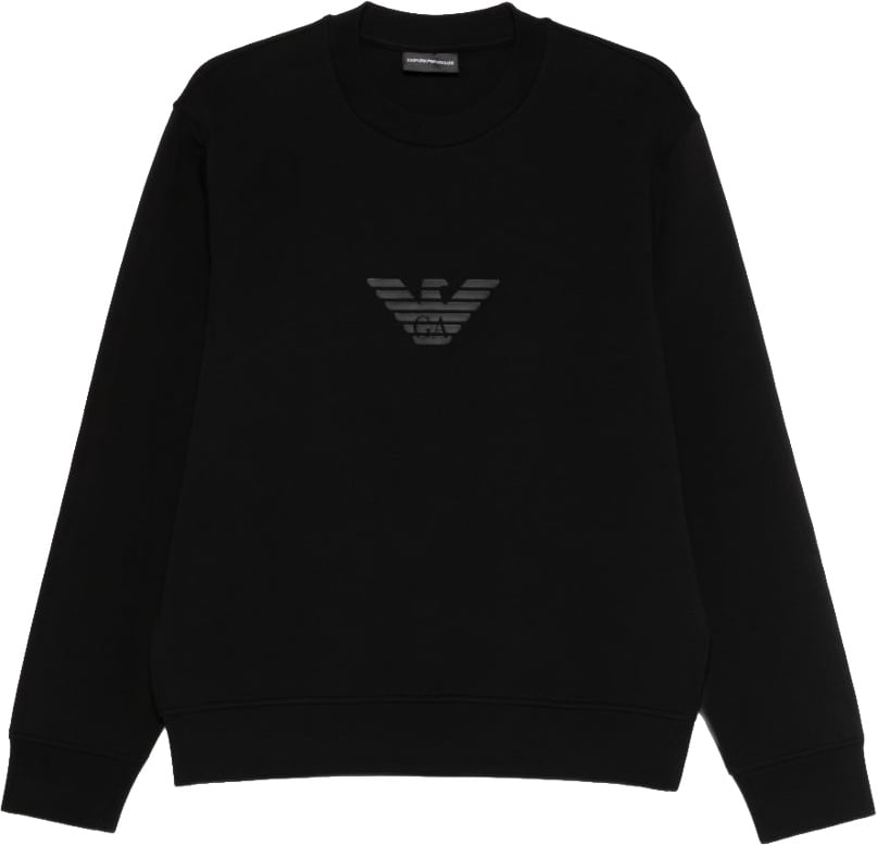 Emporio Armani Sweaters Black Zwart