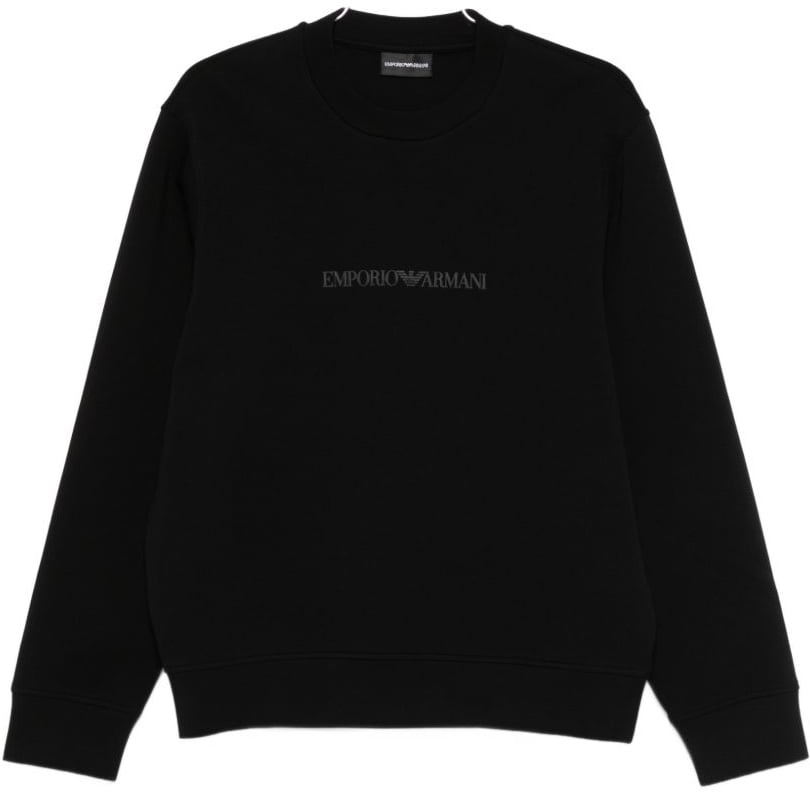Emporio Armani Sweaters Black Zwart