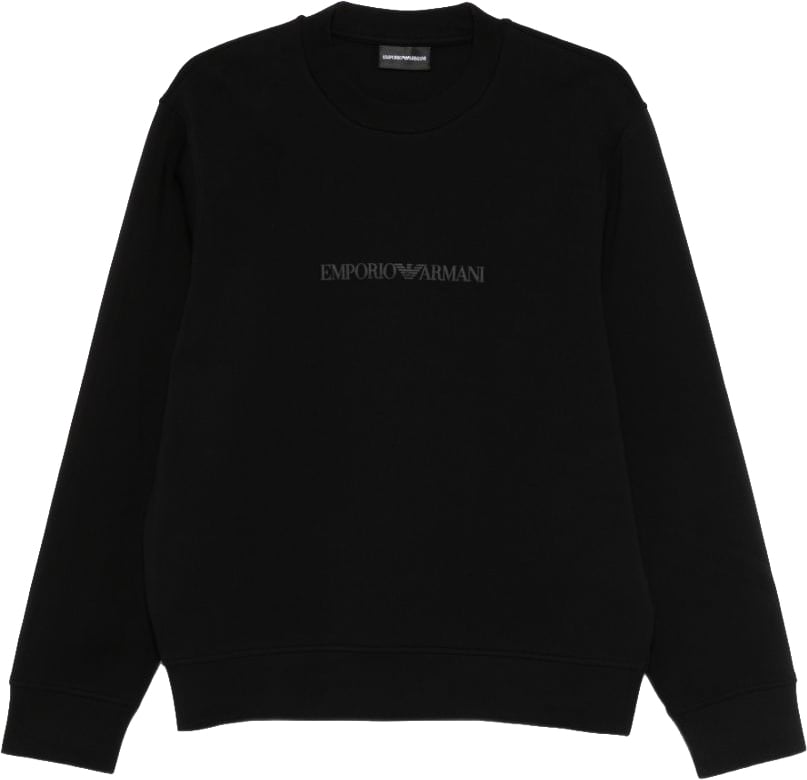 Emporio Armani Sweaters Black Zwart
