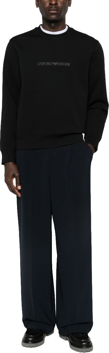 Emporio Armani Sweaters Black Zwart