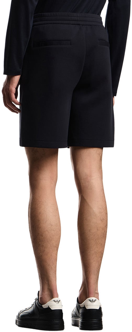 Emporio Armani Trousers Blue Blauw