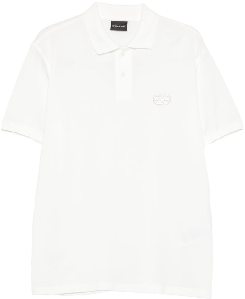 Emporio Armani T-Shirts And Polos White Wit