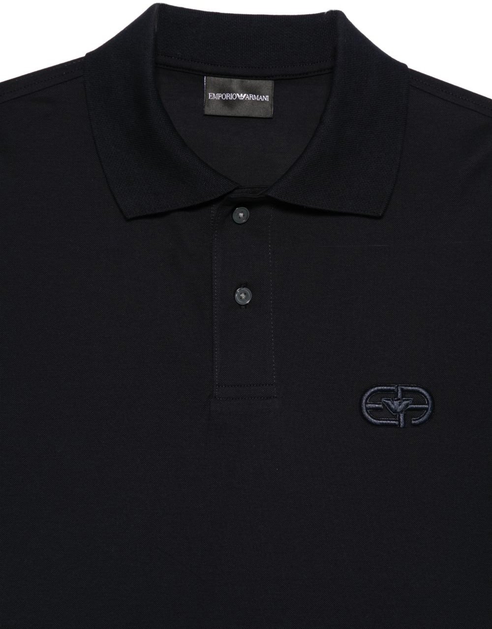 Emporio Armani T-Shirts And Polos Blue Blauw