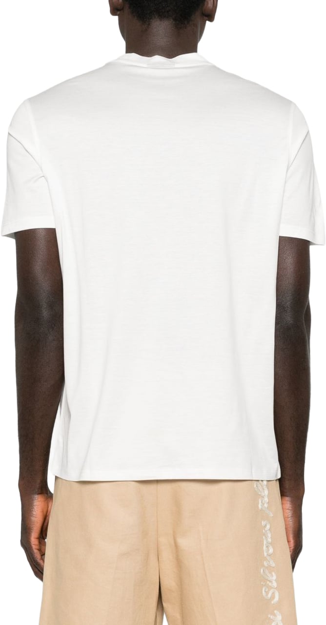 Emporio Armani T-Shirts And Polos White Wit