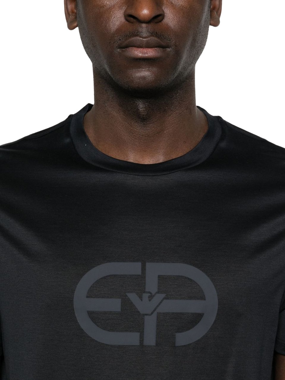 Emporio Armani T-Shirts And Polos Blue Blauw