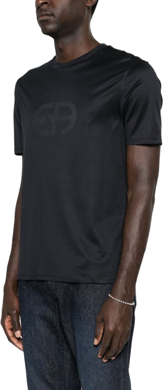 Emporio Armani T-Shirts And Polos Blu Blauw