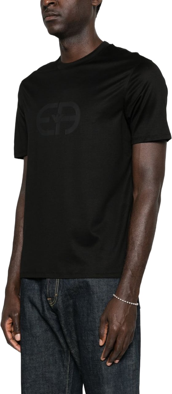 Emporio Armani T-Shirts And Polos Black Zwart