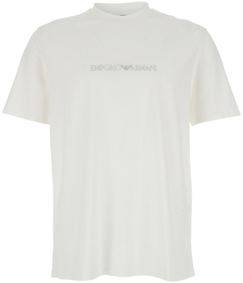 Emporio Armani T-Shirts And Polos White Wit