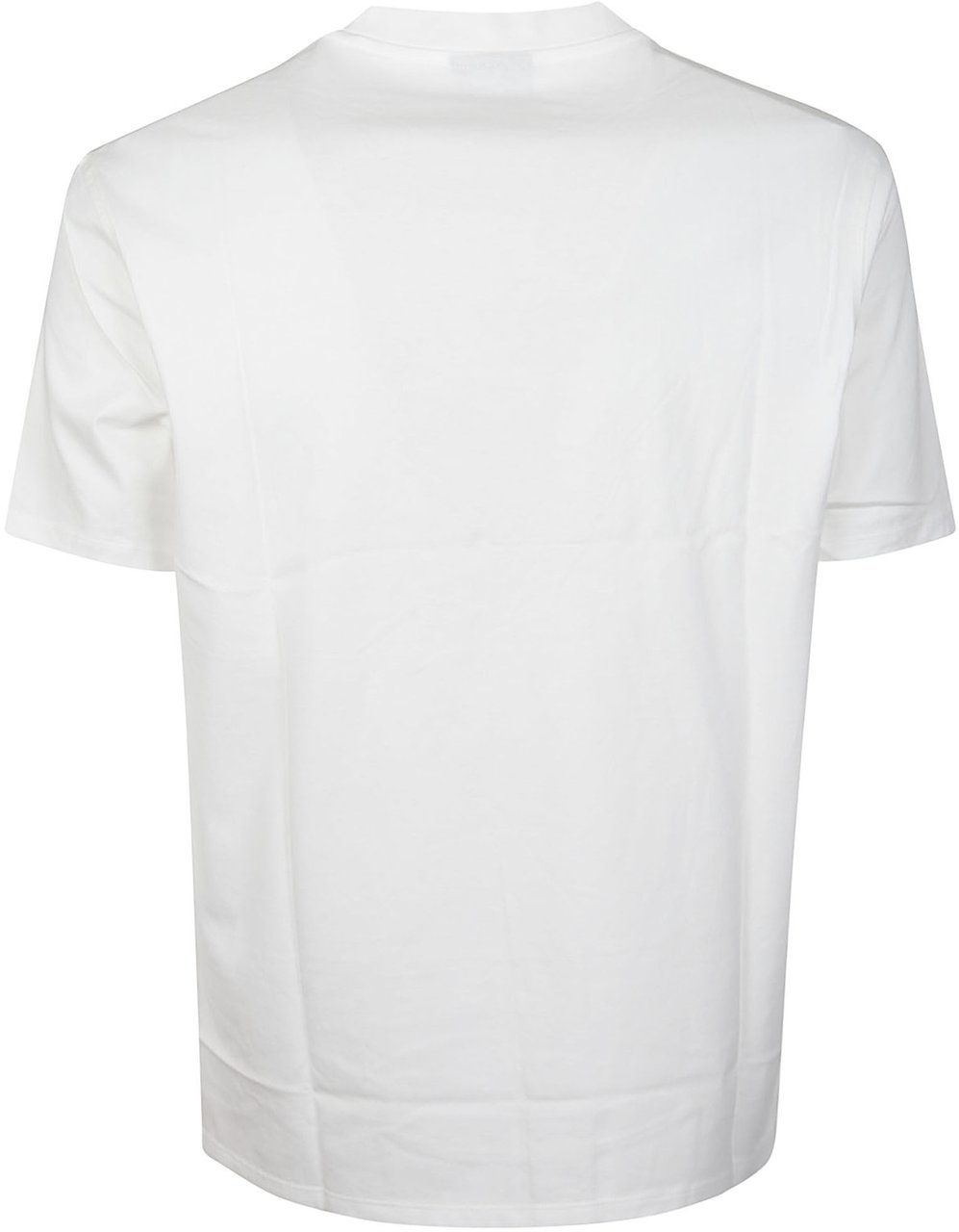 Emporio Armani Logo Print T-shirt White Wit