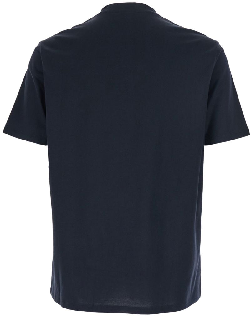 Emporio Armani T-Shirts And Polos Blue Blauw