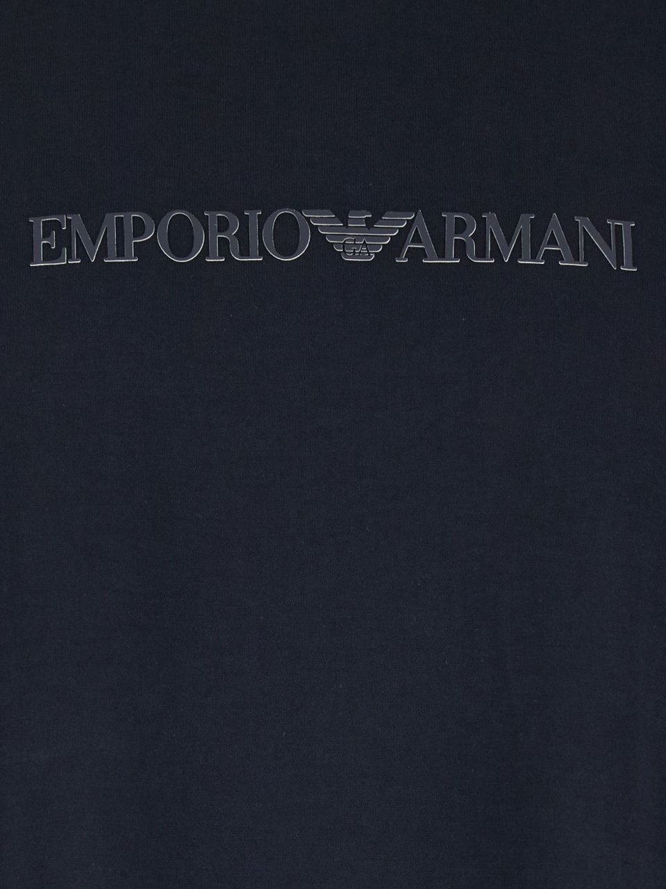 Emporio Armani T-Shirts And Polos Blue Blauw