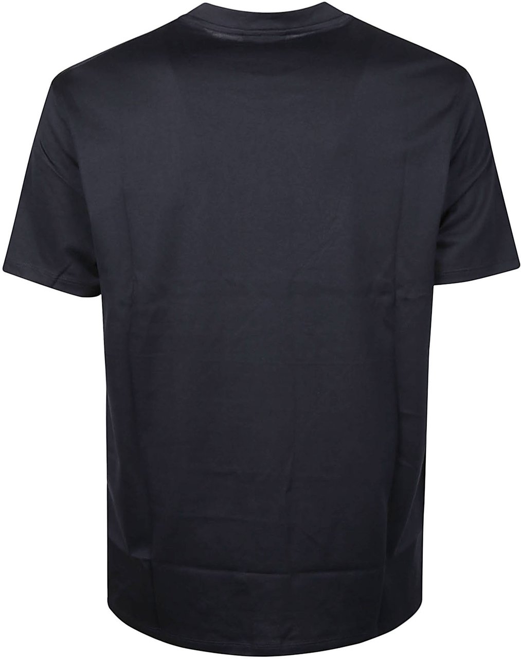 Emporio Armani Logo Print T-shirt Blue Blauw