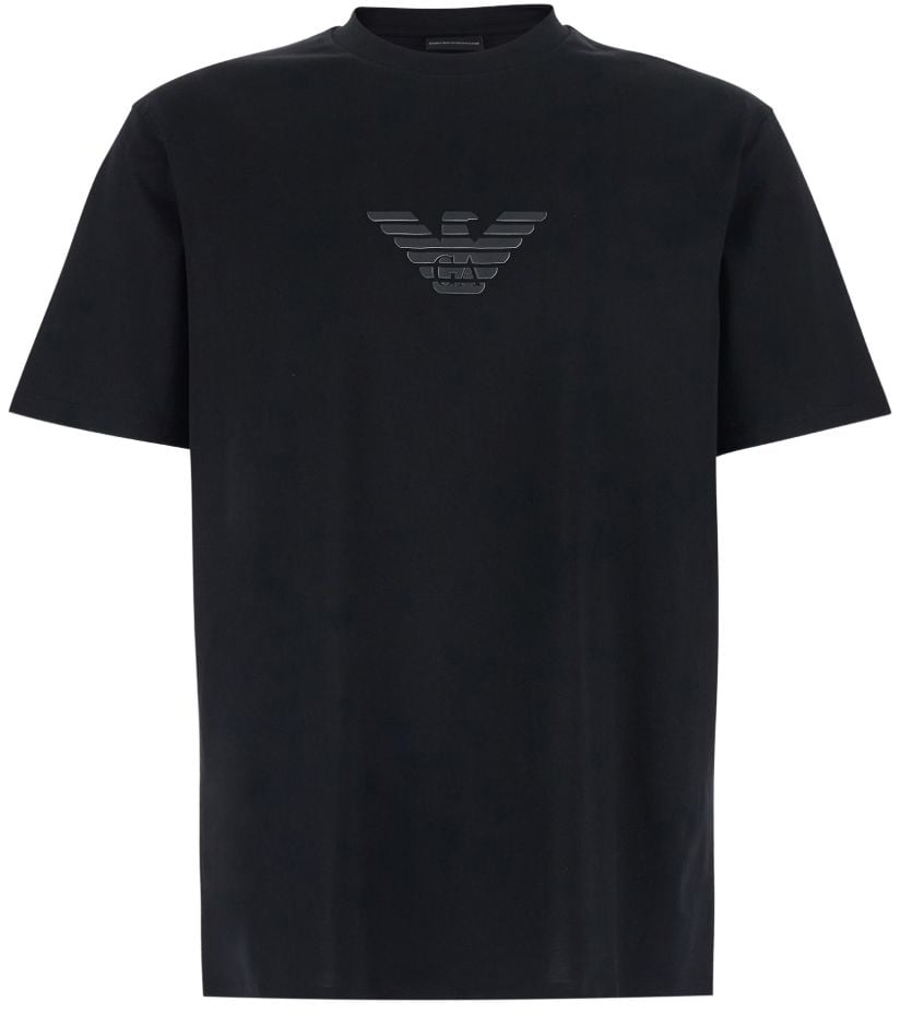 Emporio Armani T-Shirts And Polos Black Zwart