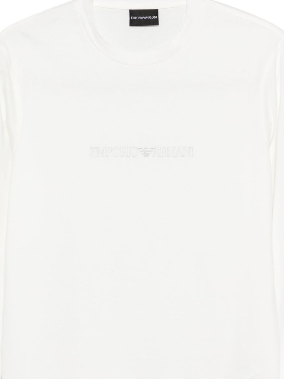 Emporio Armani T-Shirts And Polos White Wit