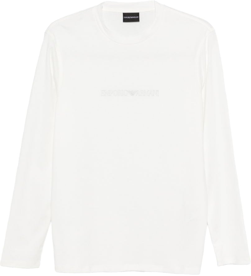Emporio Armani T-Shirts And Polos White Wit