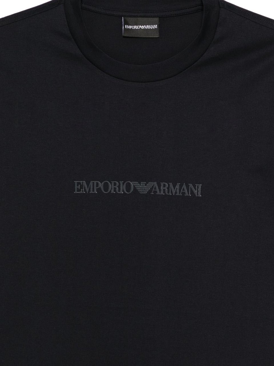 Emporio Armani T-Shirts And Polos Blue Blauw