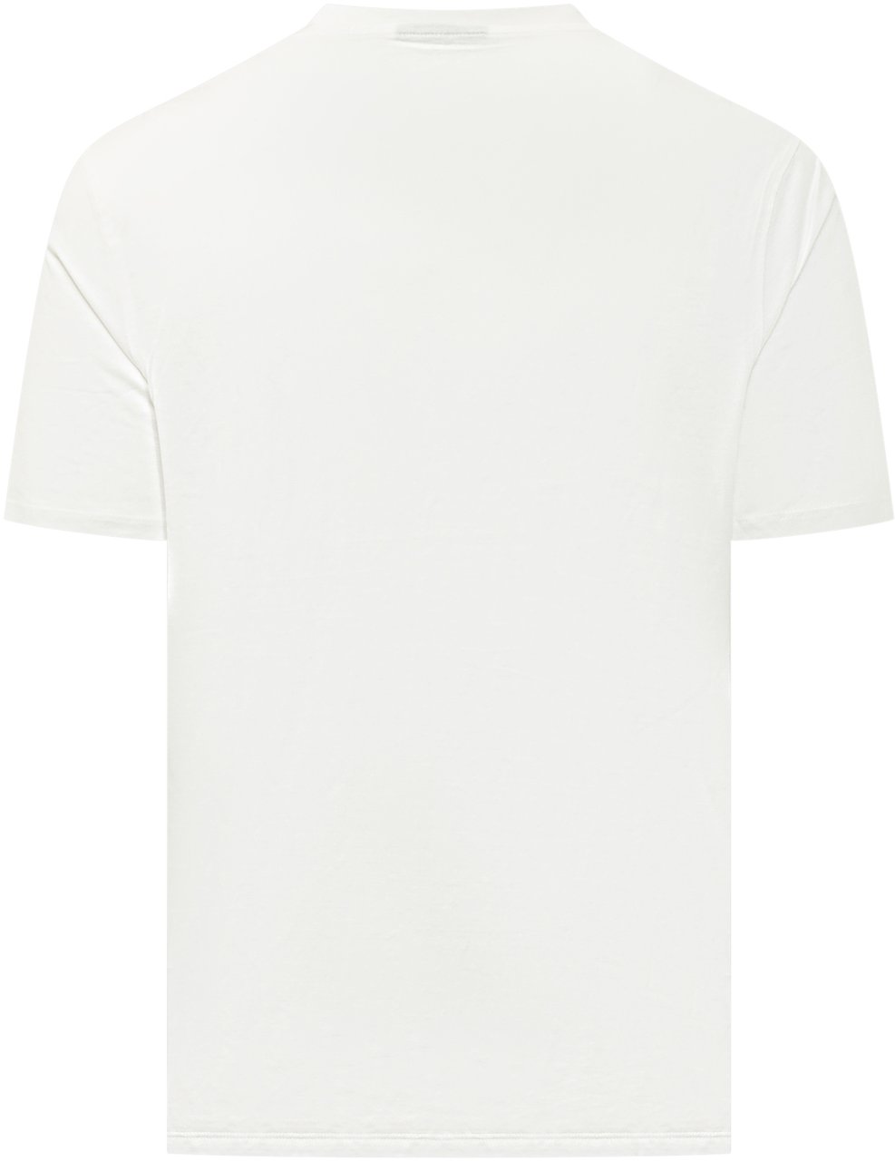 Emporio Armani T-shirt con Logo Ricamato Wit