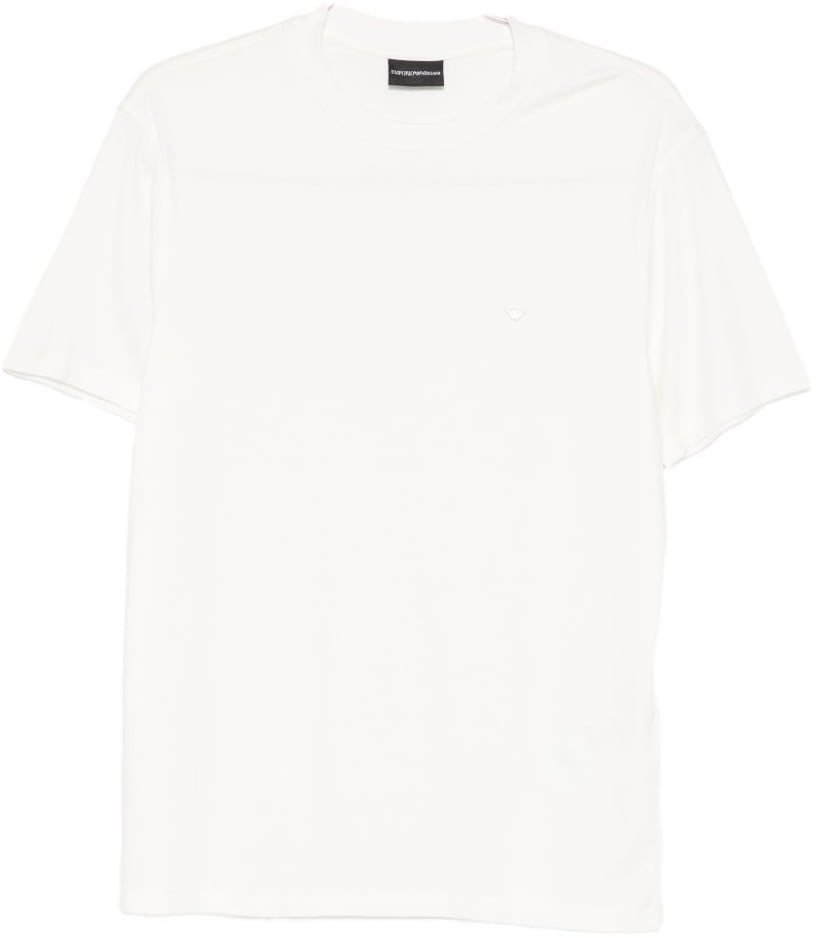 Emporio Armani T-Shirts And Polos White Wit