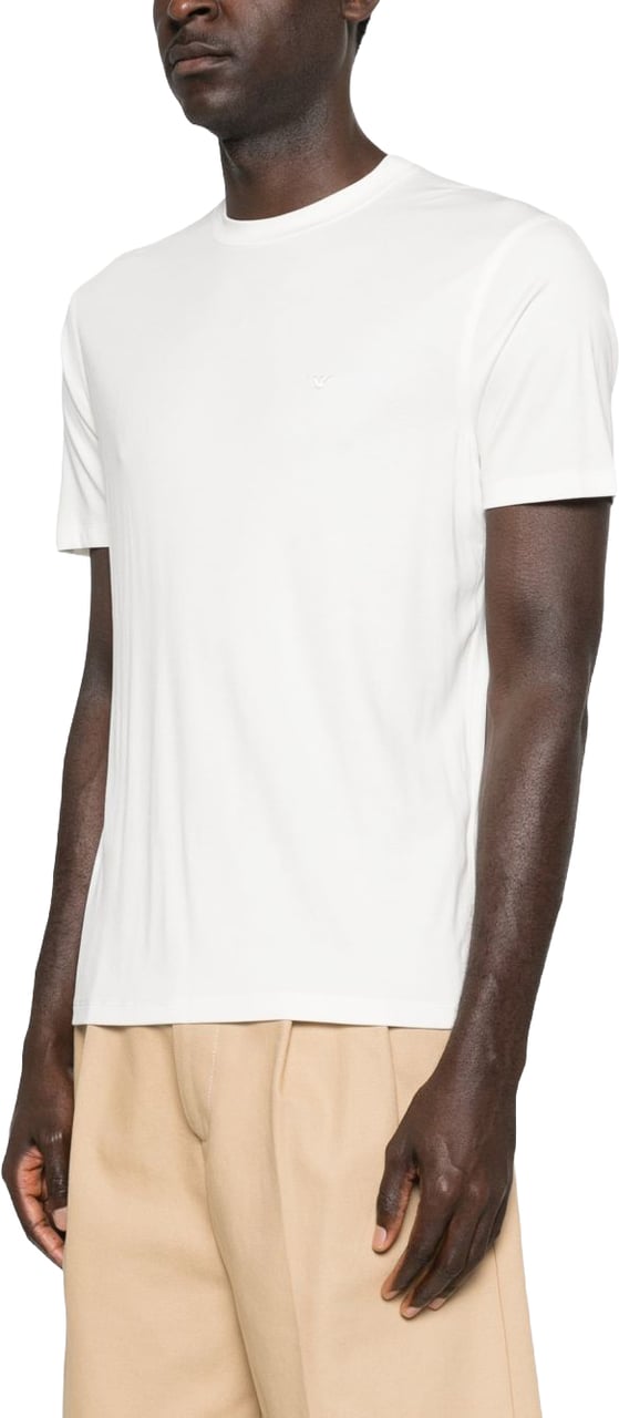 Emporio Armani T-Shirts And Polos White Wit