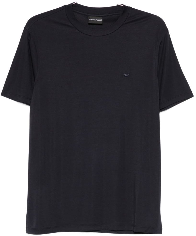 Emporio Armani T-Shirts And Polos Blue Blauw
