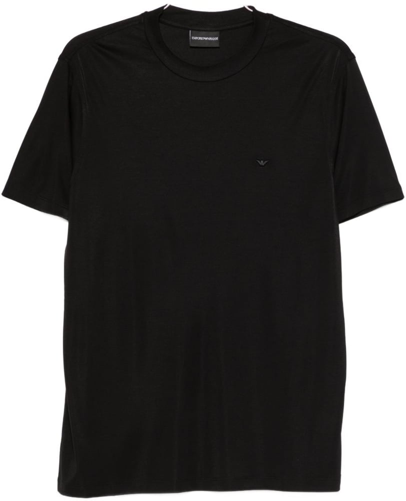 Emporio Armani T-Shirts And Polos Black Zwart