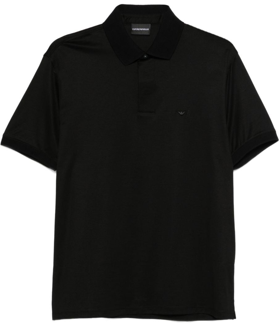 Emporio Armani T-Shirts And Polos Black Zwart