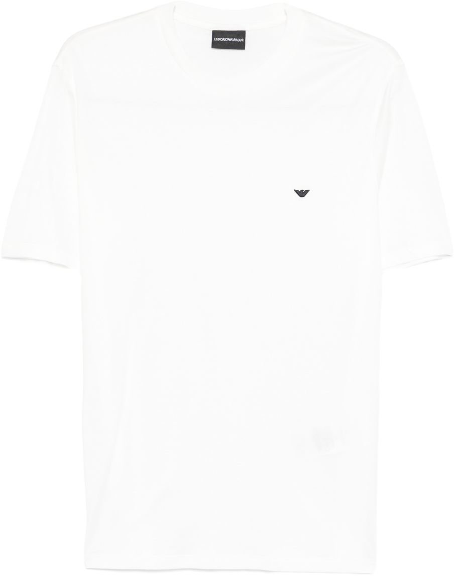 Emporio Armani T-Shirts And Polos White Wit