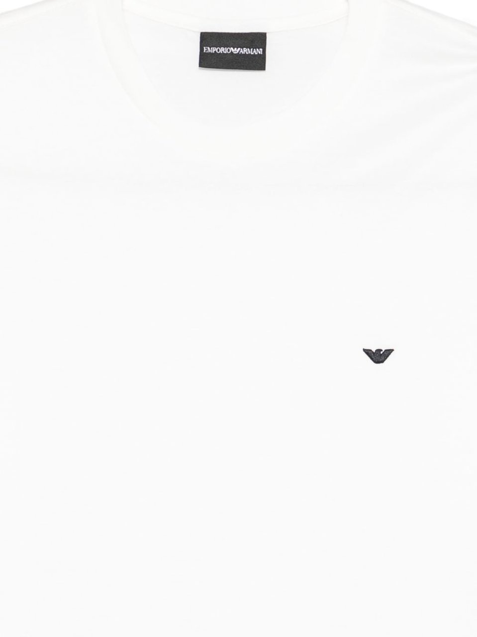 Emporio Armani T-Shirts And Polos White Wit
