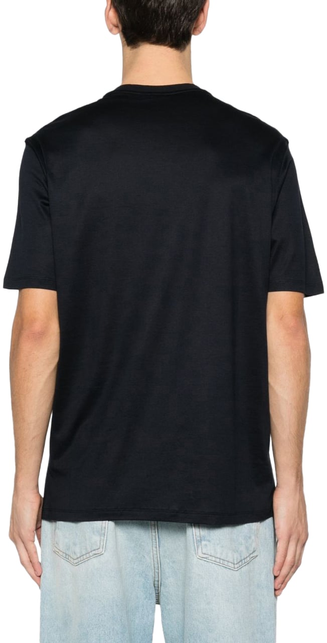 Emporio Armani T-Shirts And Polos Blue Blauw