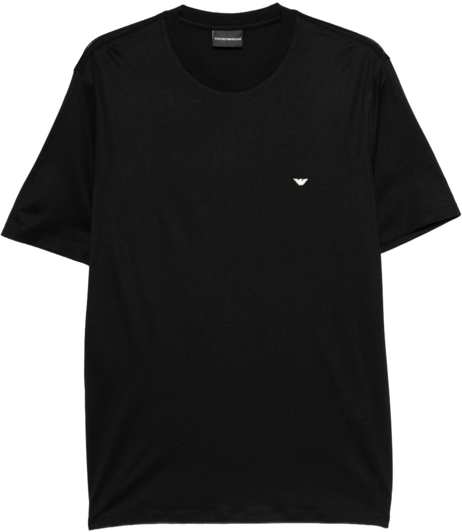 Emporio Armani T-Shirts And Polos Black Zwart