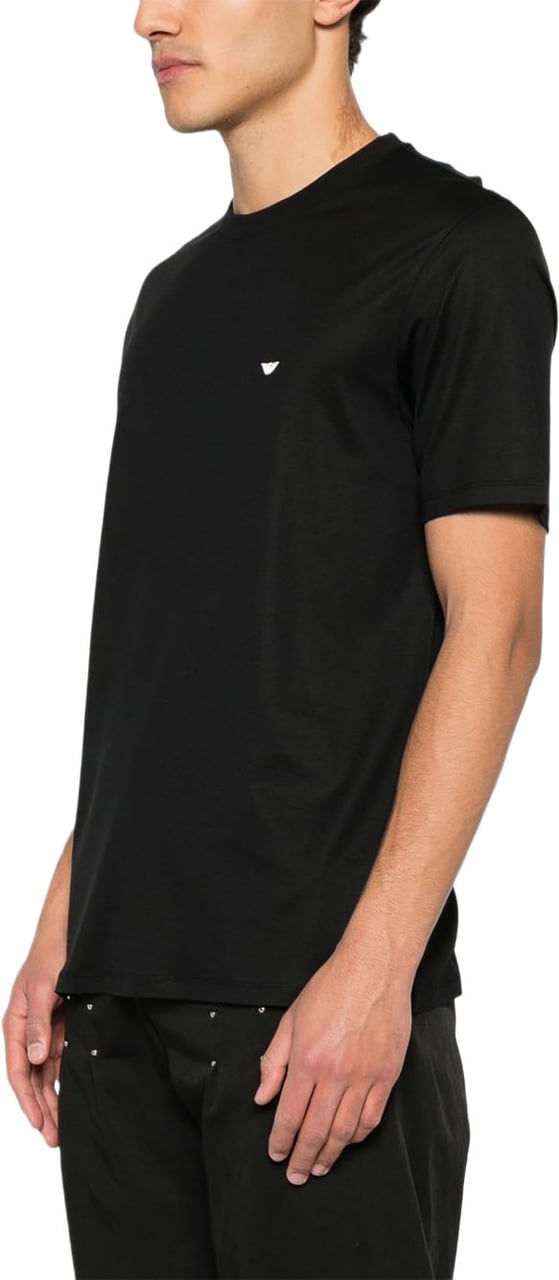 Emporio Armani T-Shirts And Polos Black Zwart