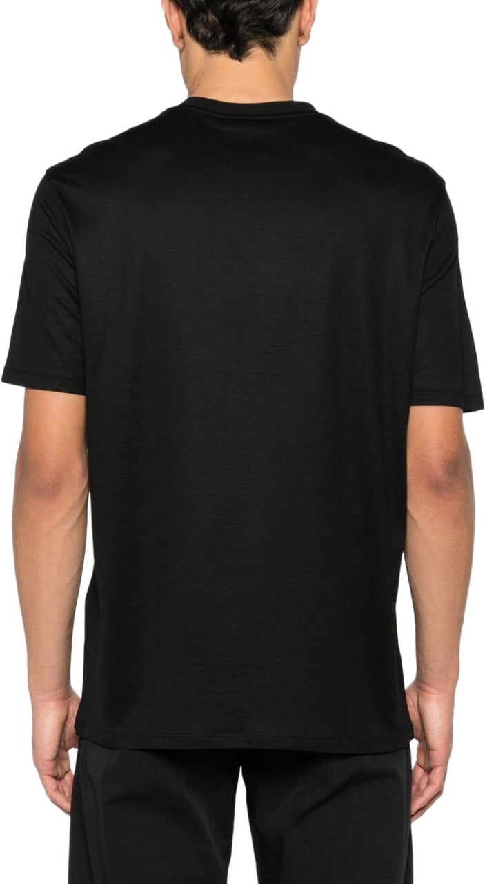 Emporio Armani T-Shirts And Polos Black Zwart