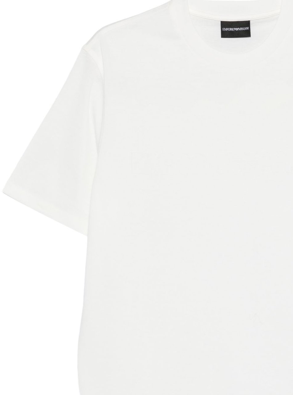 Emporio Armani T-Shirts And Polos White Wit