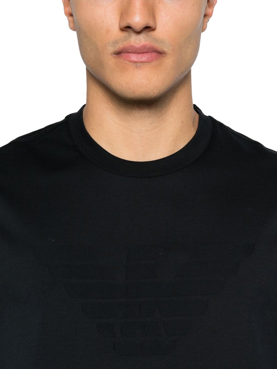 Emporio Armani T-Shirts And Polos Blue Blauw