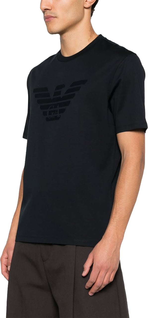 Emporio Armani T-Shirts And Polos Blu Blauw