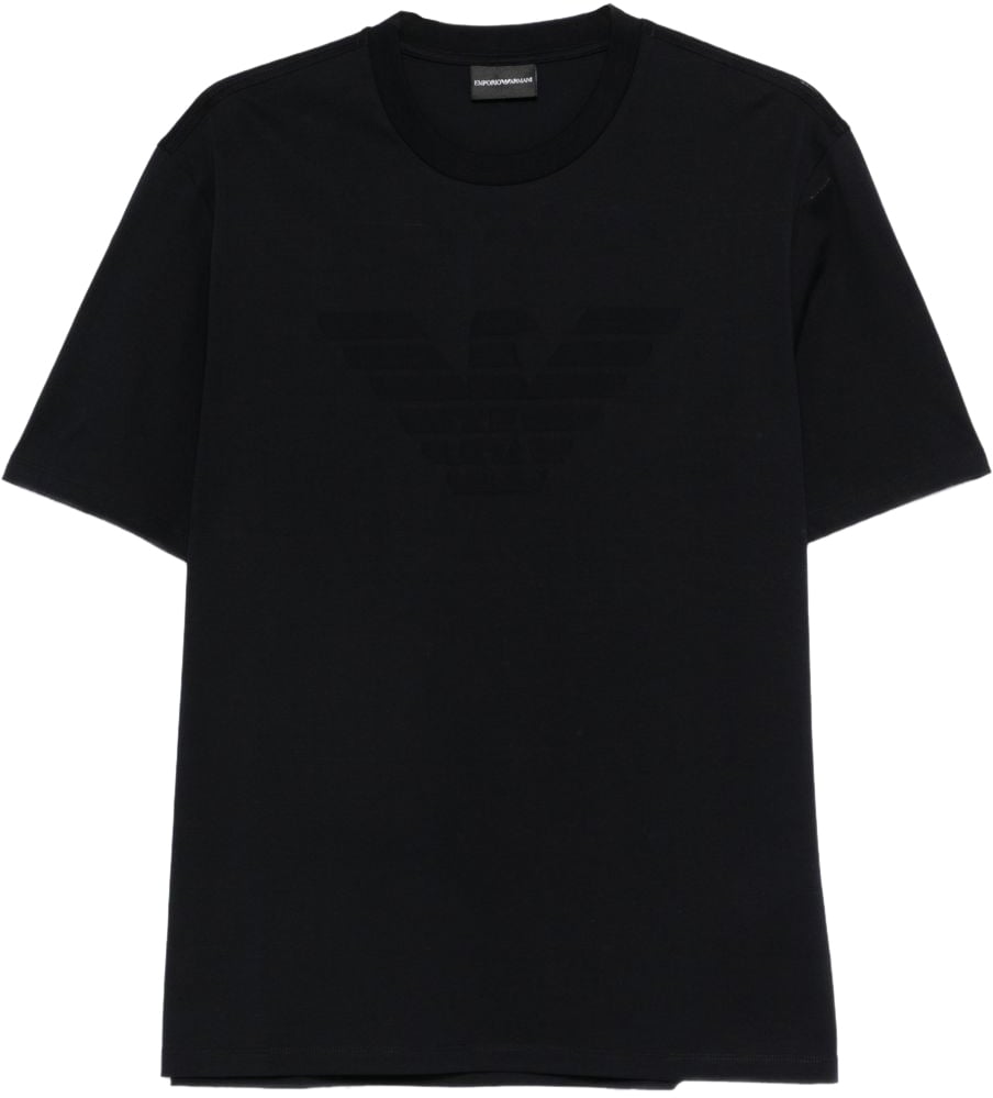 Emporio Armani T-Shirts And Polos Blue Blauw