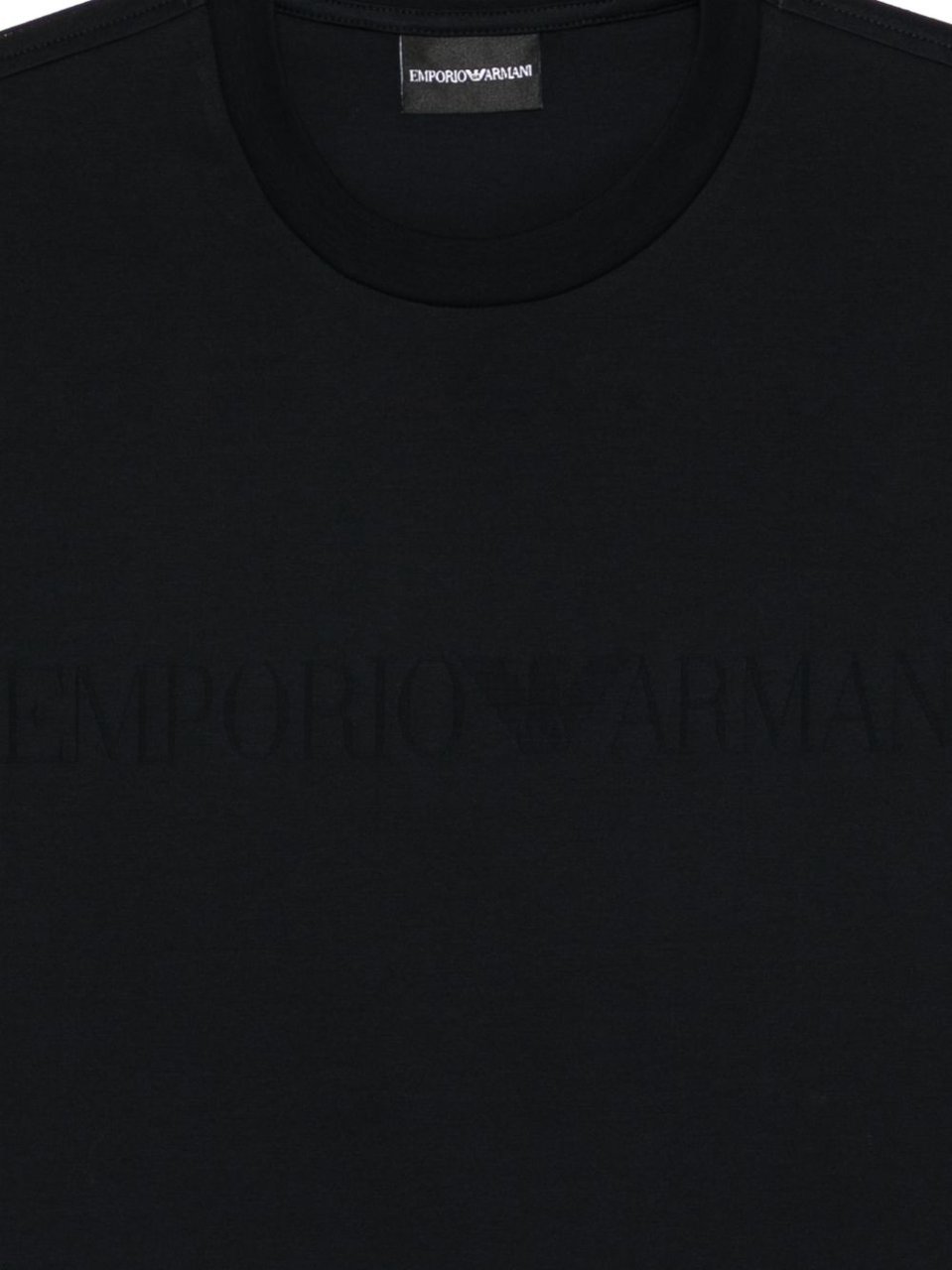 Emporio Armani T-Shirts And Polos Blue Blauw