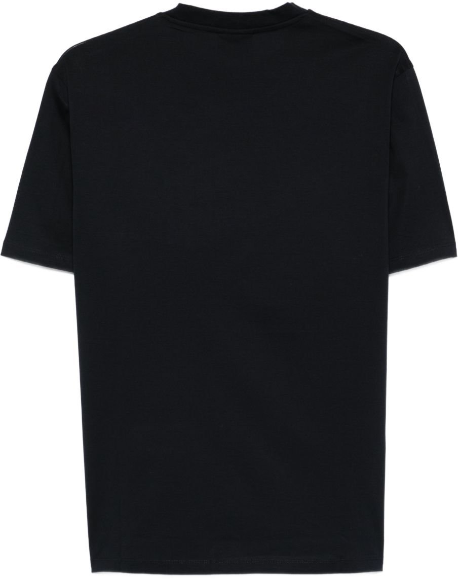 Emporio Armani T-Shirts And Polos Blue Blauw