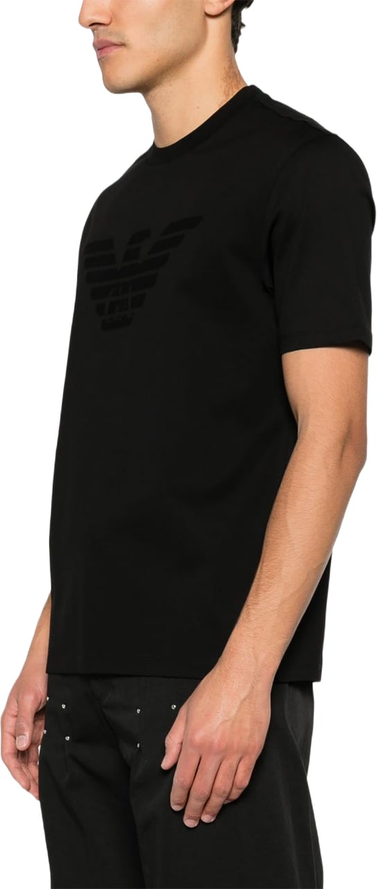 Emporio Armani T-Shirts And Polos Nero Zwart